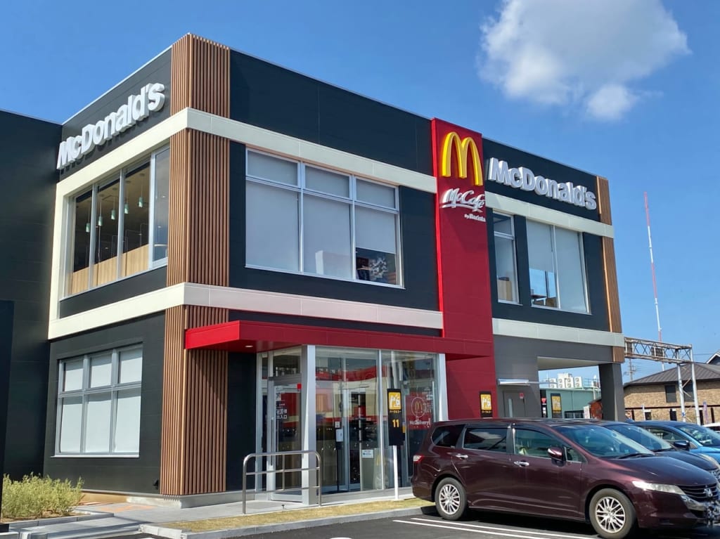 マクドナルド高石店の外観
