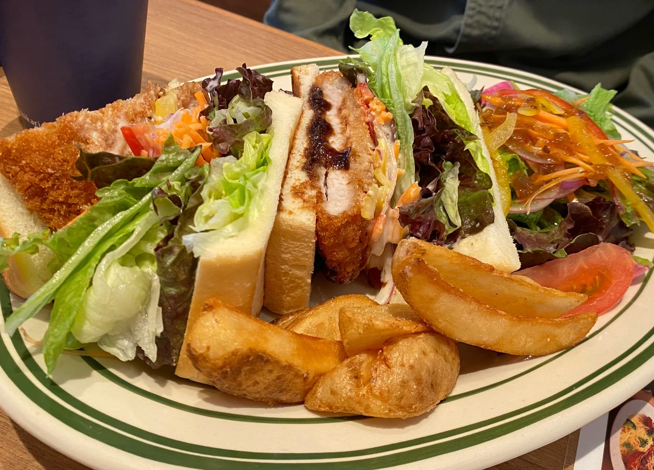 All day dining hikariのサンドイッチ