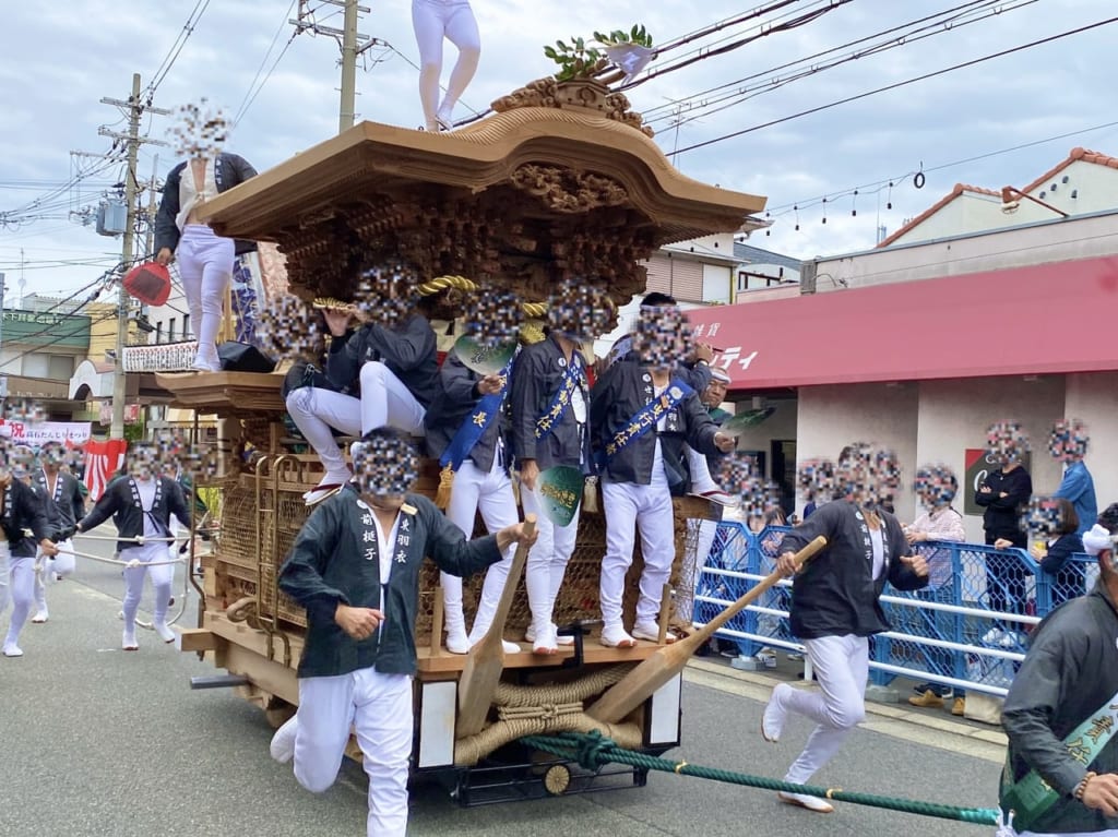 東羽衣のだんじり