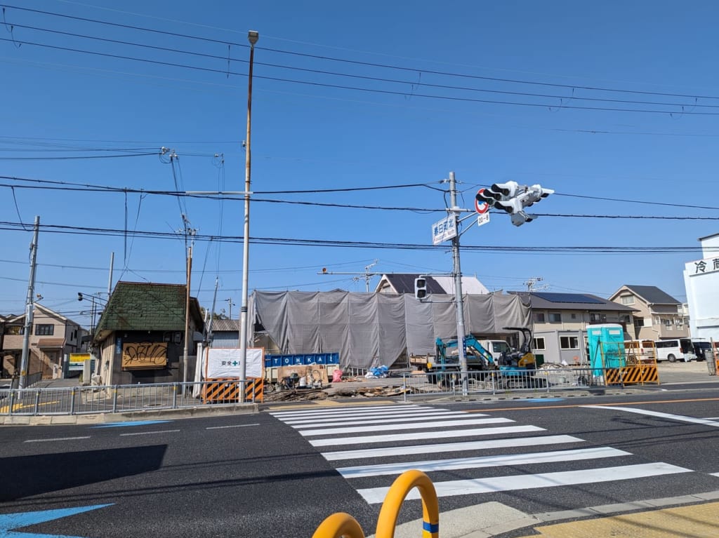 ローソン泉大津春日町店跡 からやま