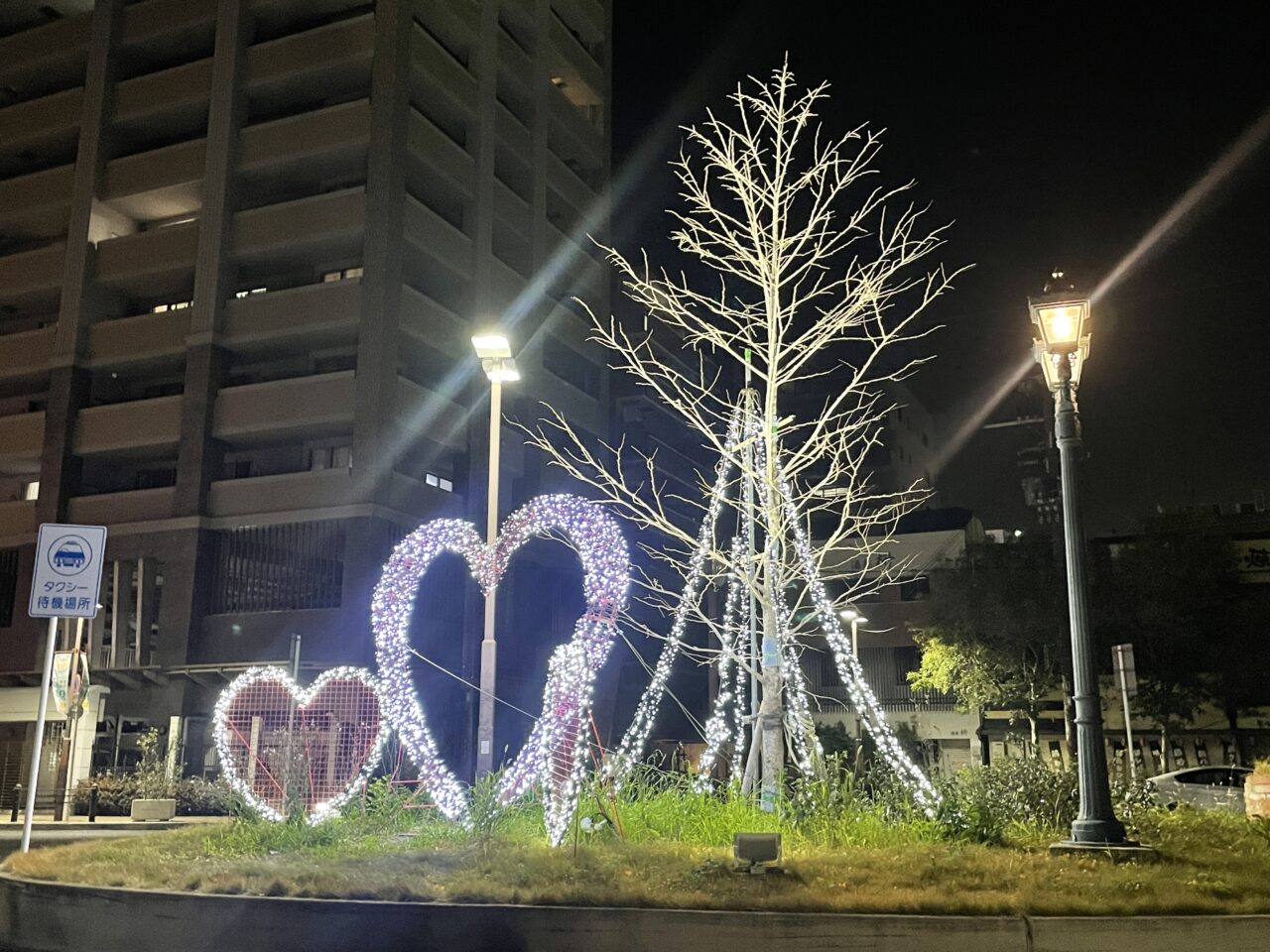 泉大津駅　イルミネーション